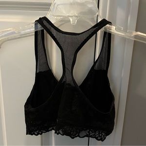 Pink by Victoria’s Secret black bralet sz small